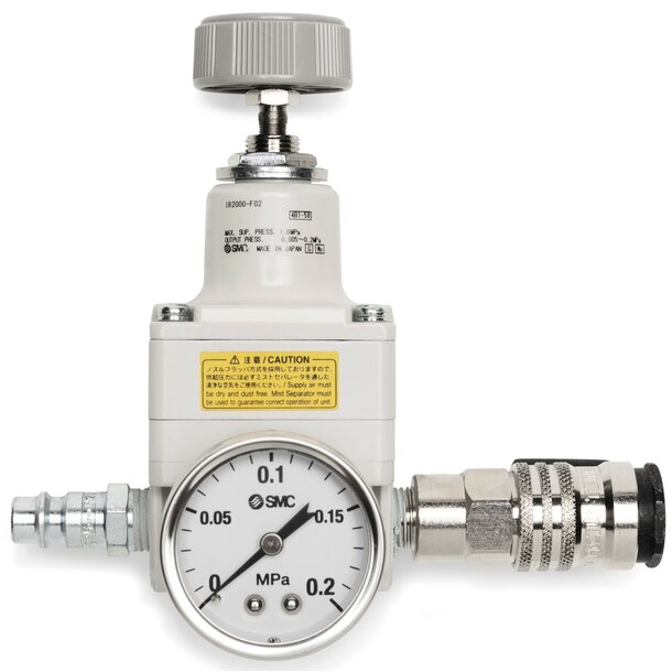 Air pressure regulator EU 0-4bar