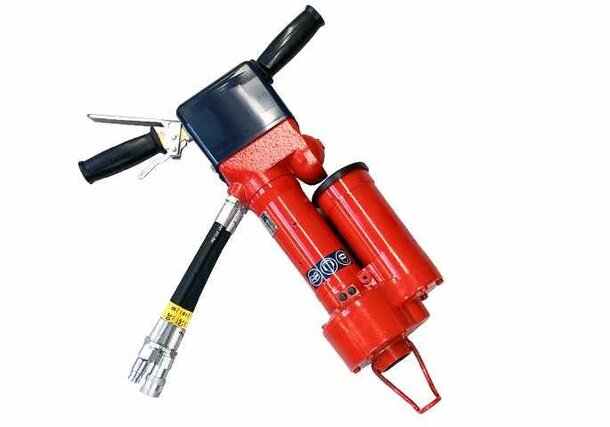 HRD30 - hydraulic hammer drill with integrated compressor for air purging