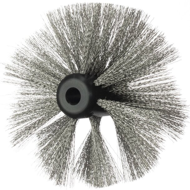 Wire Cleaning Brush DN150 - 8mm Shaft